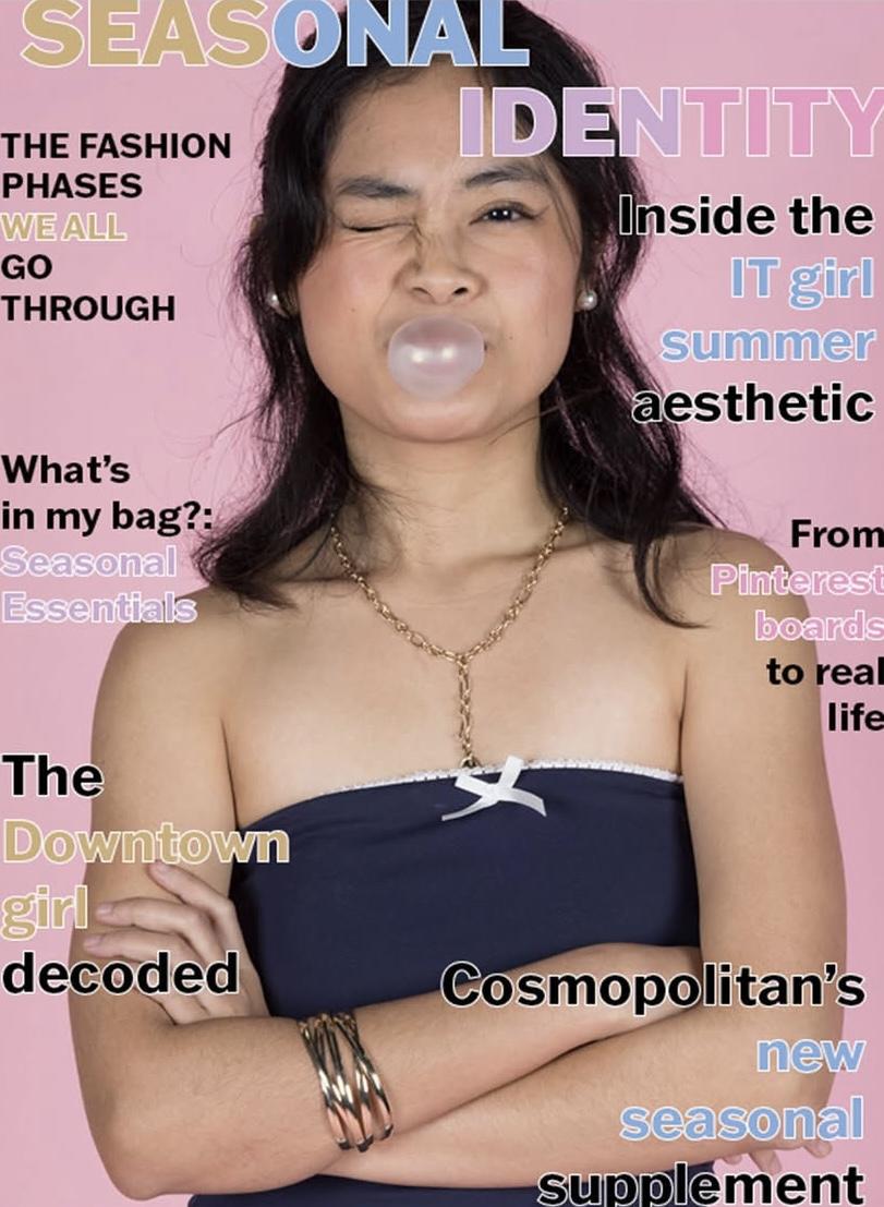 Seasonal Identity, Cosmopolitan Supplement Front Cover