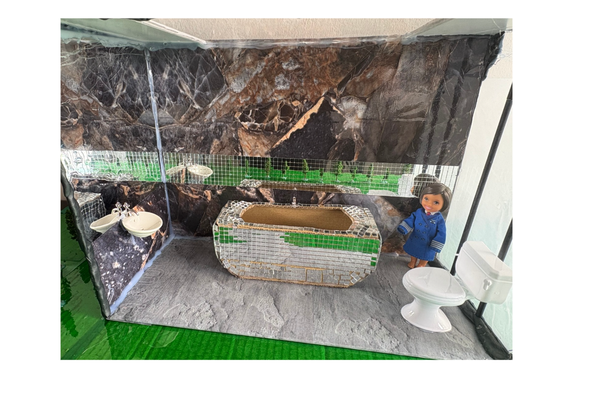 House of Shadows, Forest Bathroom Design