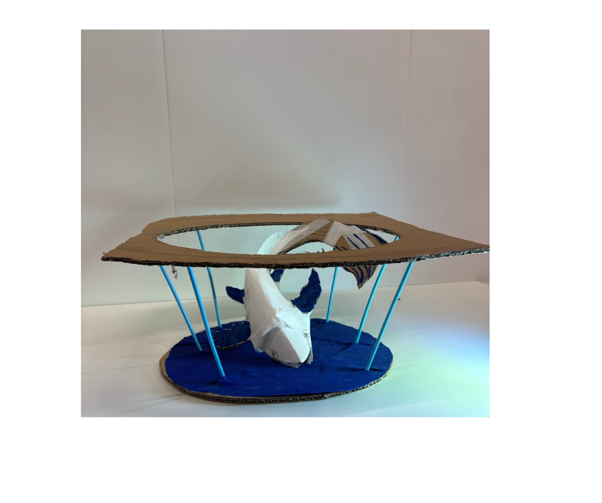 Koi Carp, 3D Sculptural Model