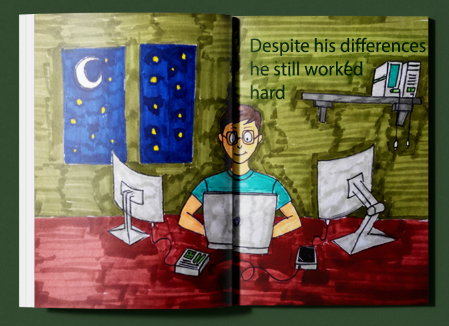 Children's Book Page Spread