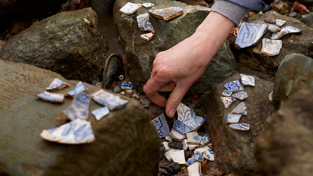 Finding relics among the rocks, within the mudlarking community.