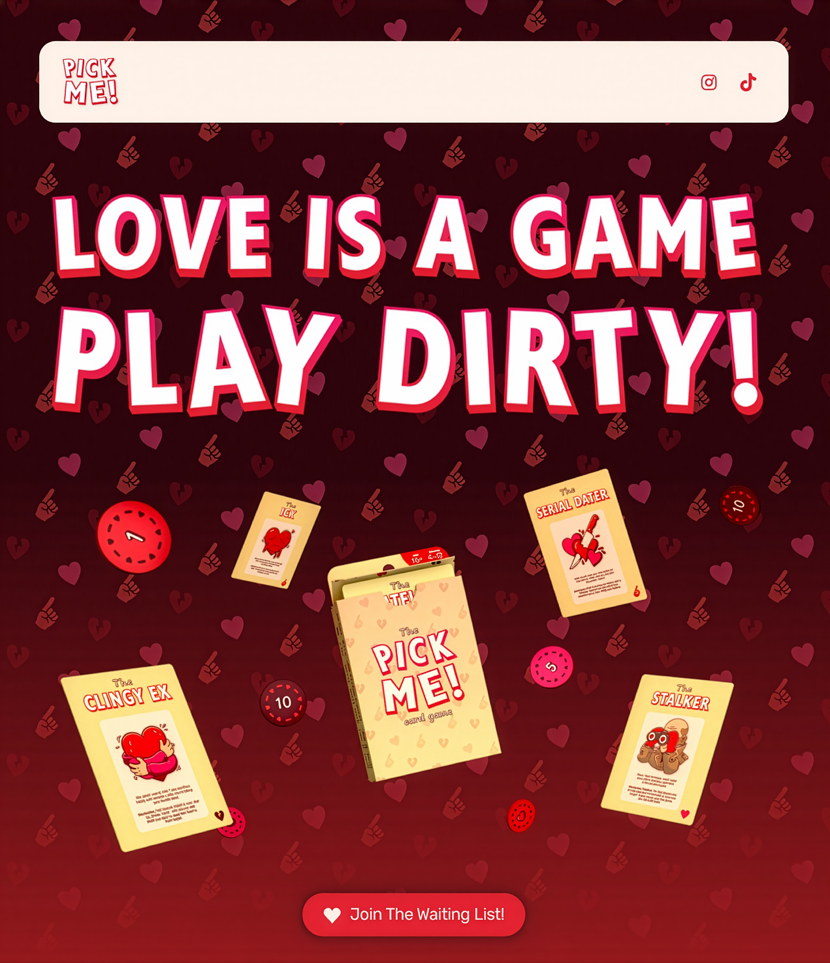The Pick Me! Card Game