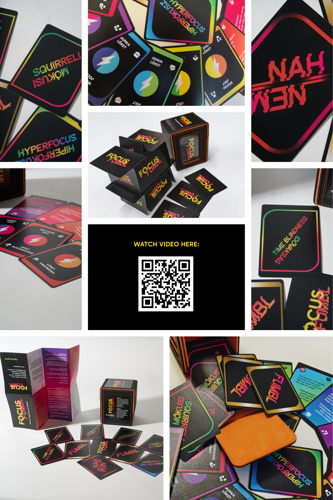 Focus Fumbl - A fun and engaging party game inspired by the lived experience of ADHD