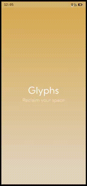 Glyphs, Interface Design