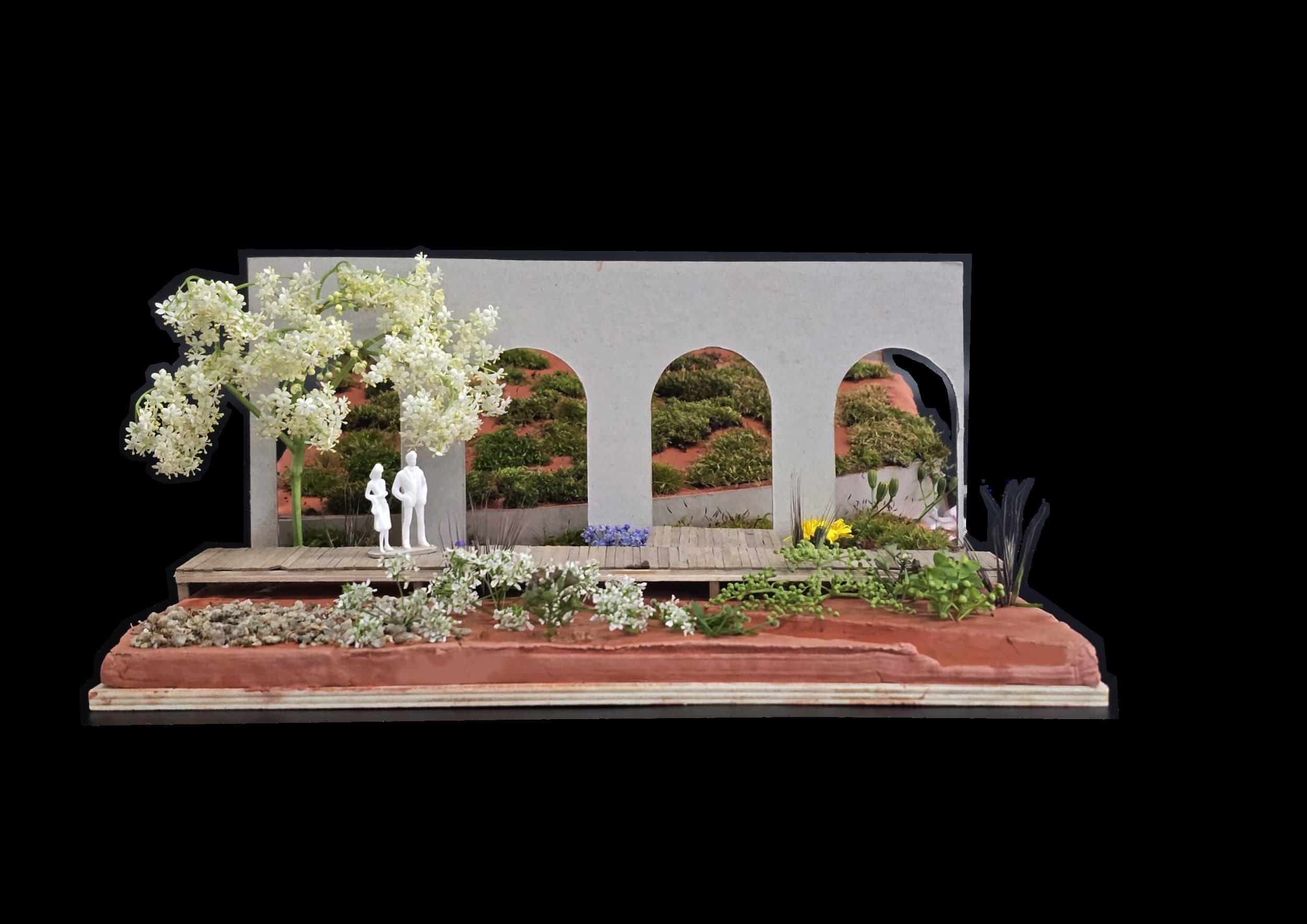 'Whimsical Way', 1.50 sectional model