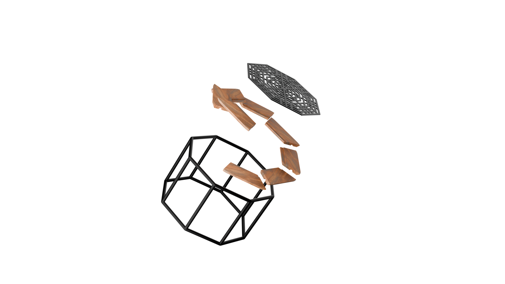 Shompoti, Exploded View