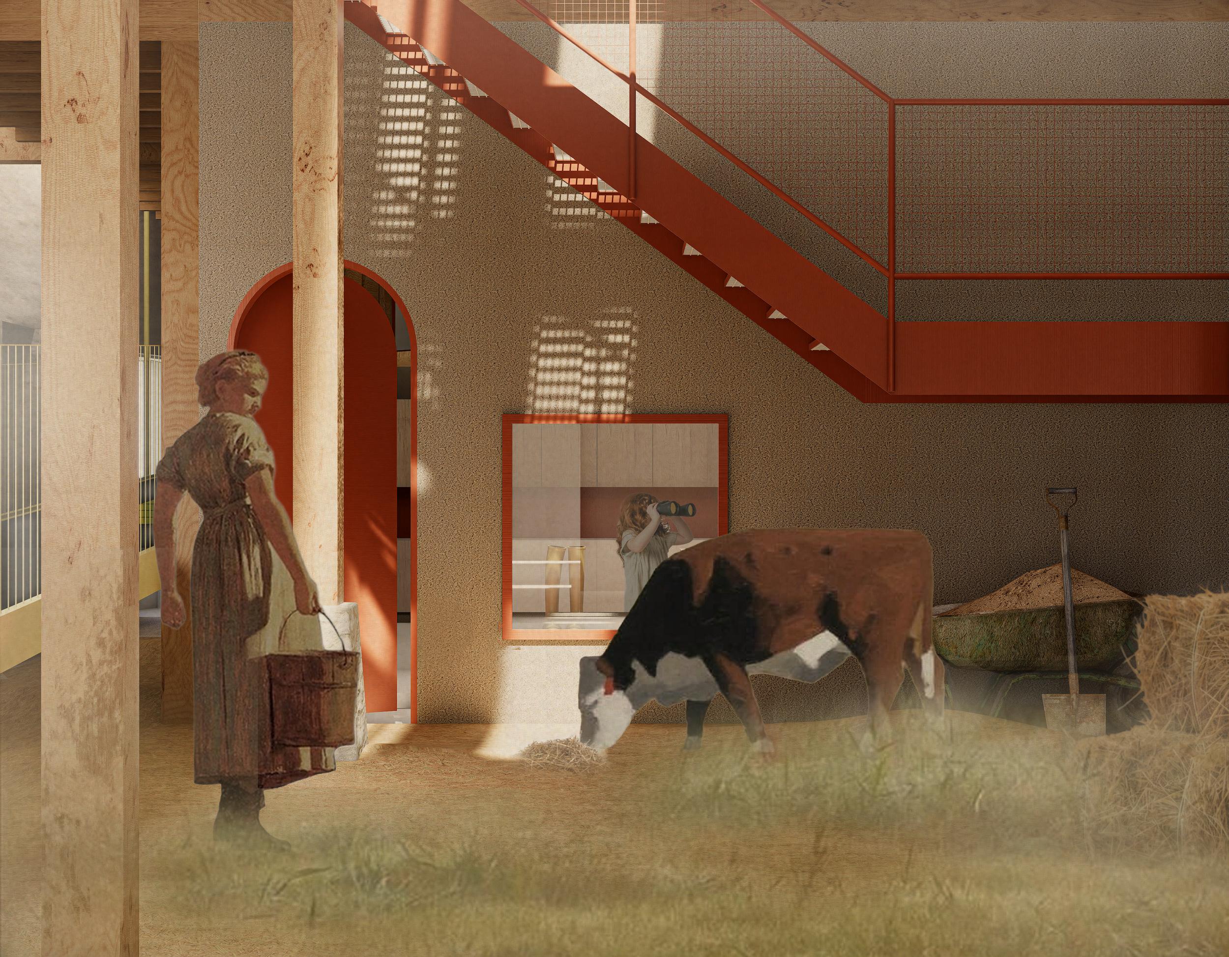 Co-existence Infrastructure, Interior Perspective