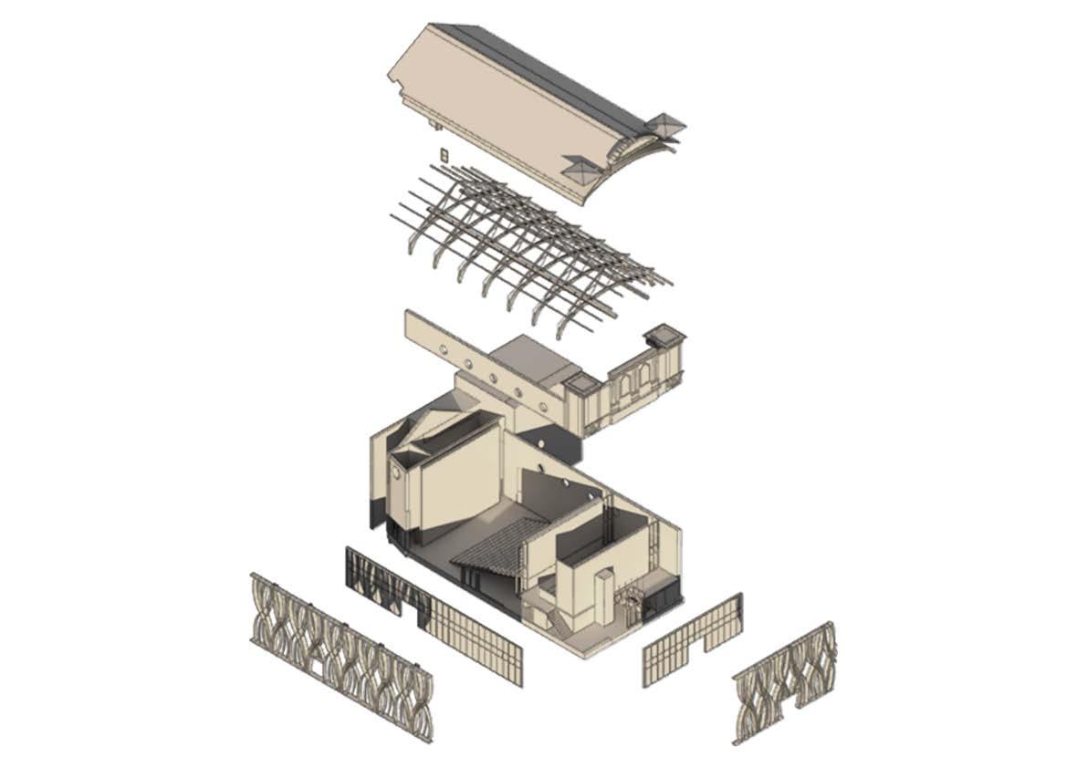Exploded Axonometric Diagram
