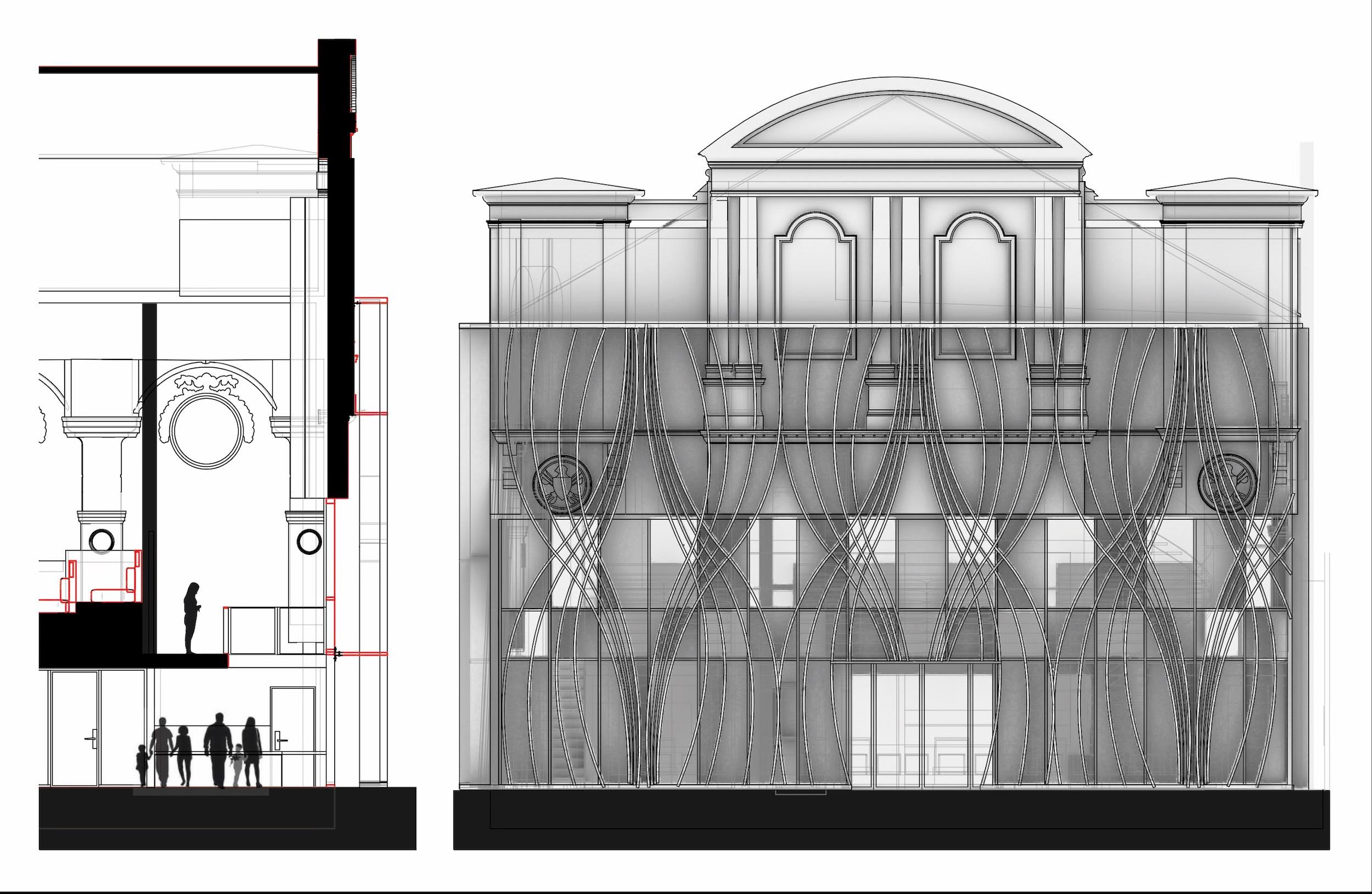 Sectional Facade Study