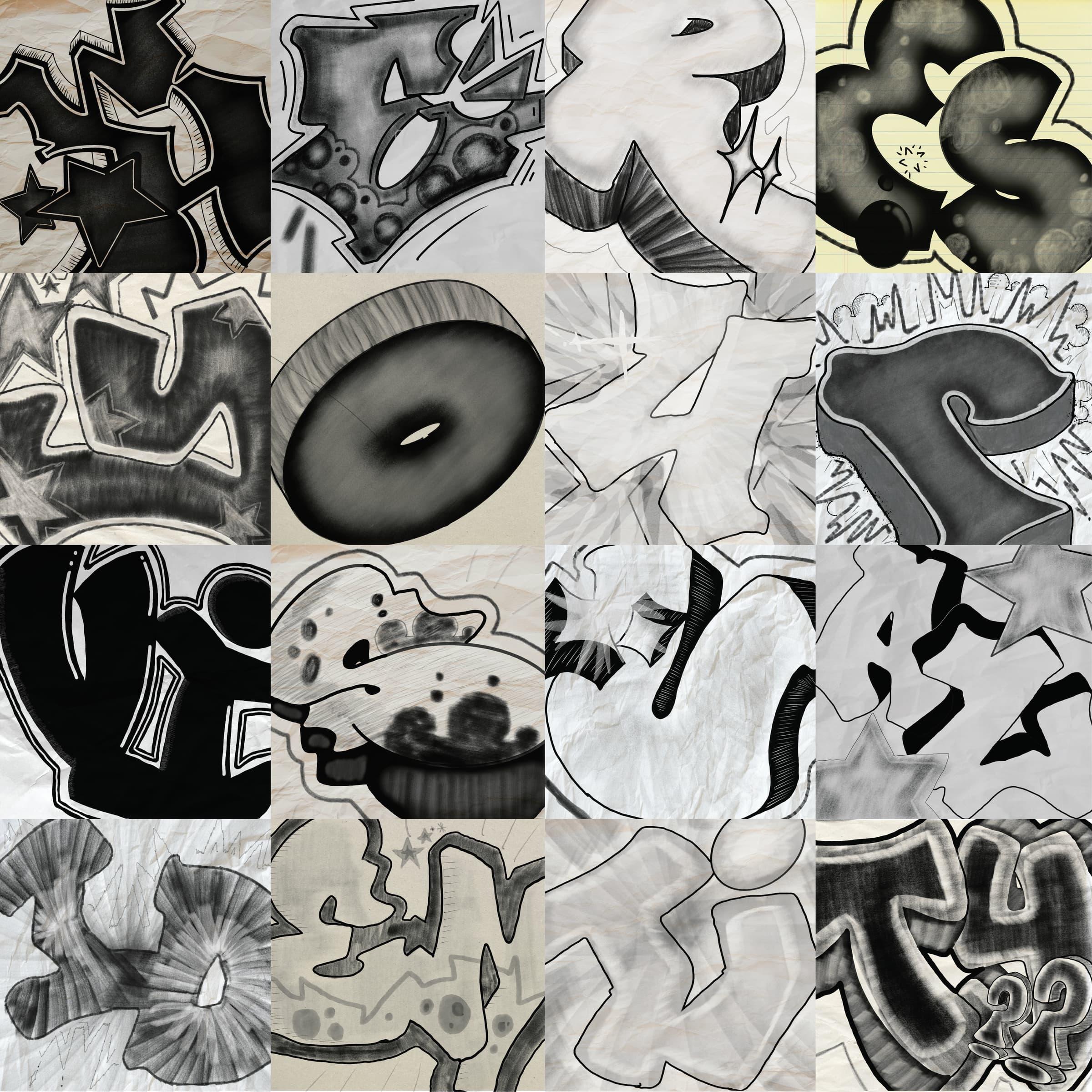 "Where's Your Visual Identity" represents how artists on social media sometimes stick to a strict art style in response to the pressure to keep their audience.