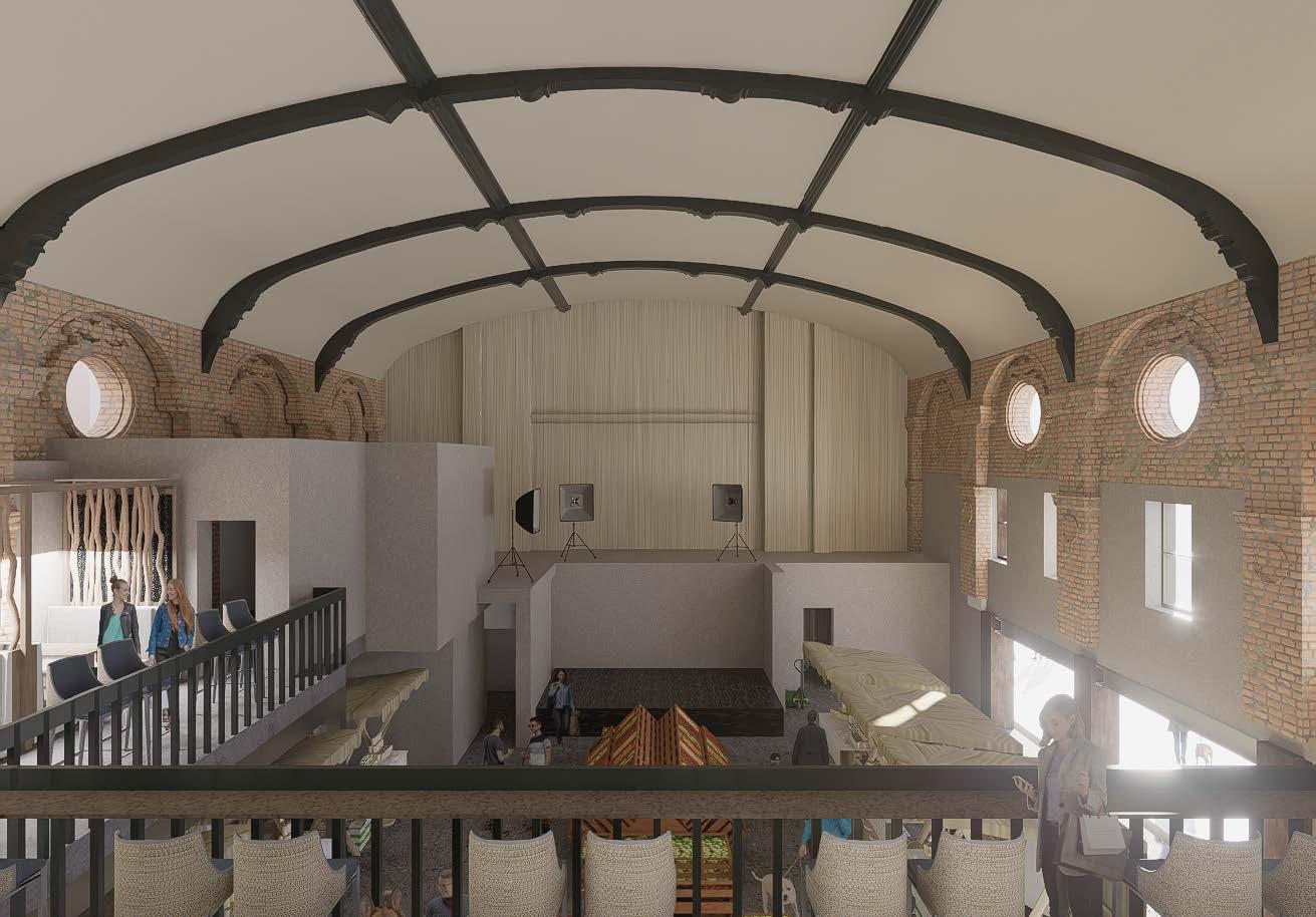 View from the mezzanine