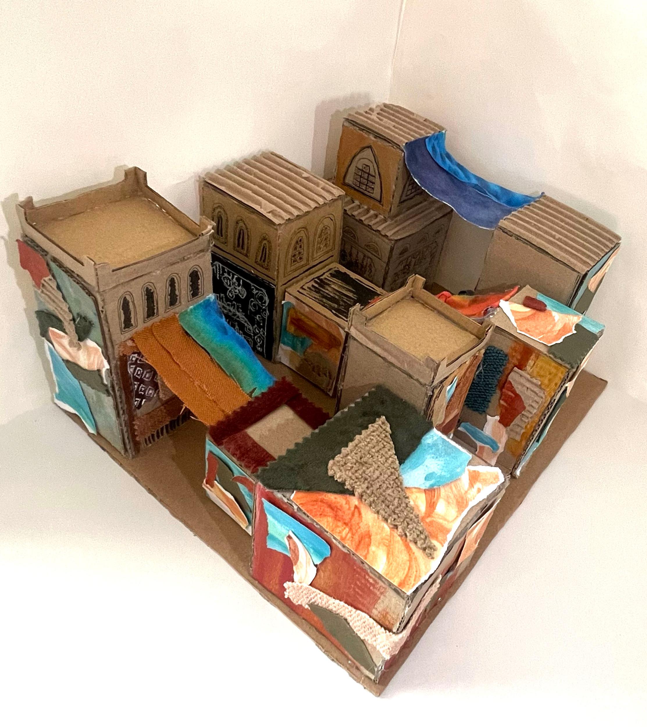 Market Town Set Design